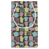 台所道具パターン2 スモールペーパーバッグ (裏面)