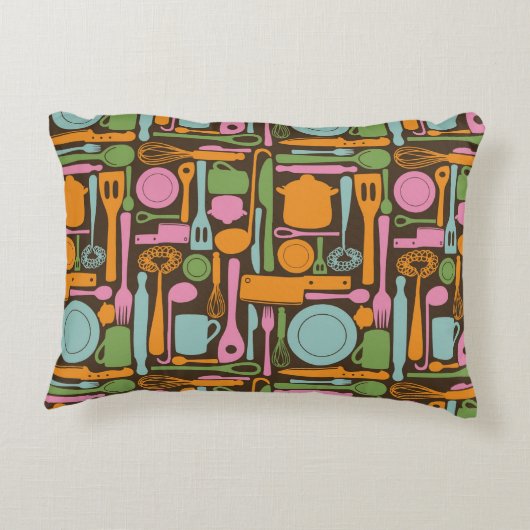台所道具パターン3 アクセントクッション (裏面)