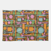 台所道具パターン3 キッチンタオル (横)