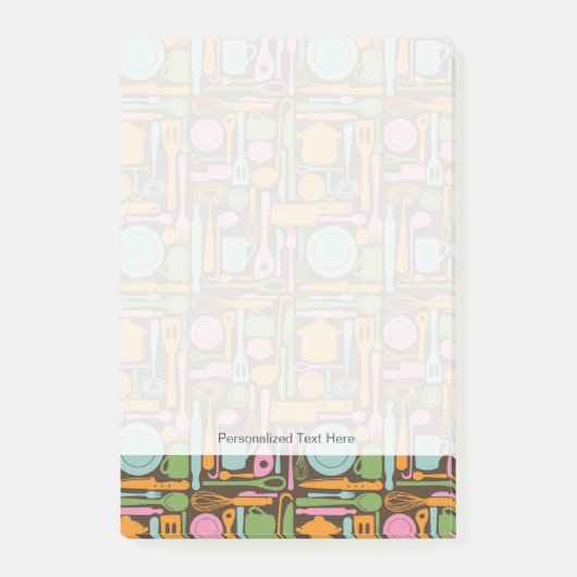 台所道具パターン3 ポストイット (正面)