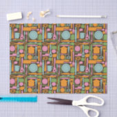 台所道具パターン3 薄葉紙 (クラフト)