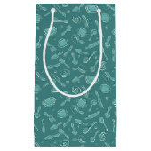 台所道具パターン スモールペーパーバッグ (正面)