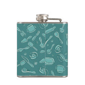 台所道具パターン フラスク (裏面)