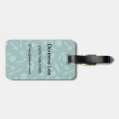台所道具パターン ラゲッジタグ (裏面横)