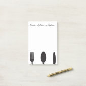 台所道具 ポストイット (デスク上)