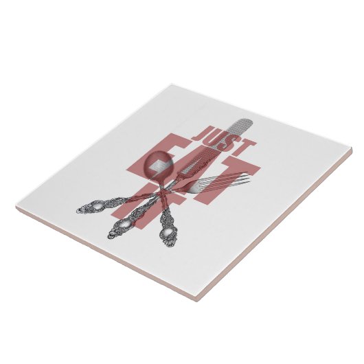 台所銀器 |単食べに タイル (側面)