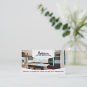 台所革新のスローガンの名刺 名刺 (スタンド正面)