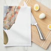 台所魔女乗用スプーンキッチンタオル キッチンタオル (四つ折り)