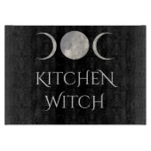 台所魔法使いのガラスまな板 カッティングボード (正面)