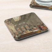 台所、ウィリアムJが刻むセントジェームズの宮殿 コースター (左側)