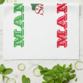 台所"Mangia"タオル キッチンタオル (折り畳み)