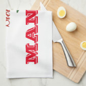 台所"Mangia"タオル キッチンタオル (四つ折り)