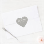 台本さん及び台本さん結婚は ハートシール<br><div class="desc">私たちのMrとMrsスクリプトのステッカーは、結婚式の引き出物、パーティーの好意、装飾などに追加するのに最適である。</div>