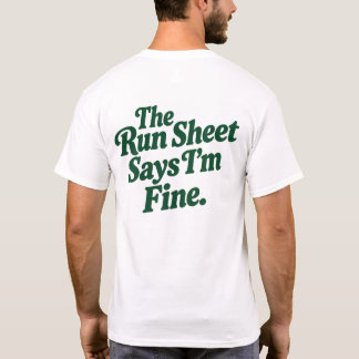 台本には大丈夫って書いてある Tシャツ