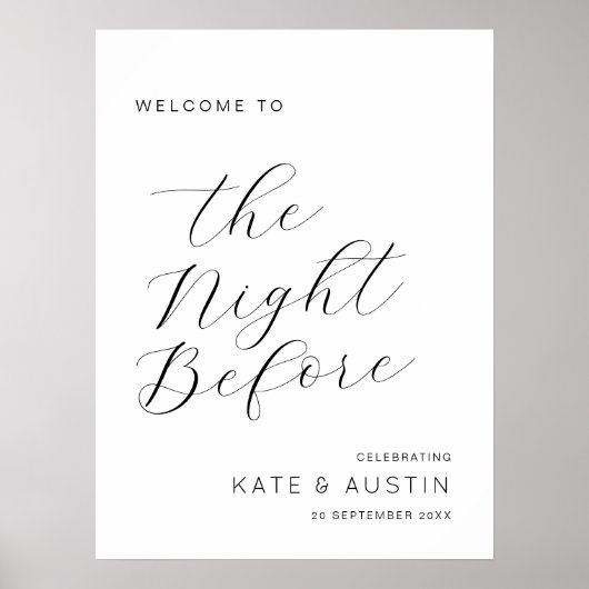 台本のリハスタイリッシューサル前夜 ポスター (正面)