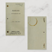 台本のヴィンテージII 名刺 (正面/裏面)