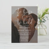 台本の写真を持エレガントって結婚いる 招待状 (スタンド正面)