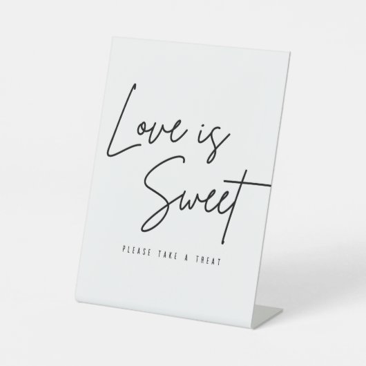 台本の愛は甘いトリートメントを受け取結婚る 台座サイン (正面)