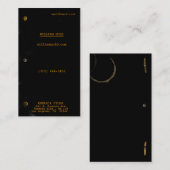 台本の黒 名刺 (正面/裏面)