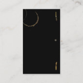 台本の黒 名刺 (裏面)