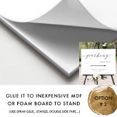 台本エレガント式披露宴の駐車標識 ポスター