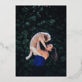 台本エレガント法学校卒業党 箔招待状 (裏面)