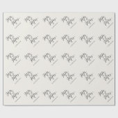 台本クラシック書名結婚氏 ラッピングペーパー (フラット)