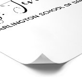 台本パーソナライズされたエレガントダンス先生 ポスター (角)