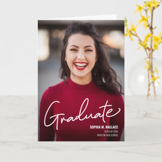 台本モダン大学院写真高校 カード (黄色い花)