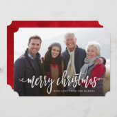 台本付きクリスマス シーズンカード (正面/裏面)