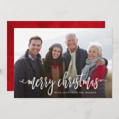 台本付きクリスマス シーズンカード (正面/裏面)