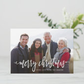 台本付きクリスマス シーズンカード (スタンド正面)