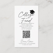 台本卒業キャップカレッジ基金 エンクロージャーカード (正面)