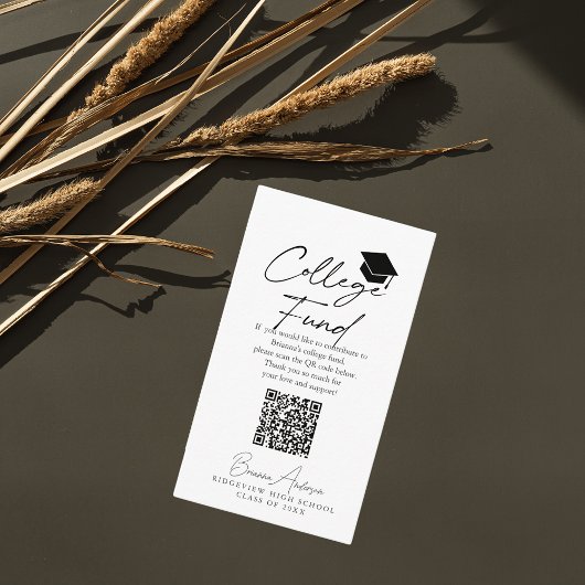 台本卒業キャップカレッジ基金 エンクロージャーカード