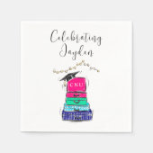 台本名門私立校風の高校卒業スーツケース2023 スタンダードカクテルナプキン (正面)