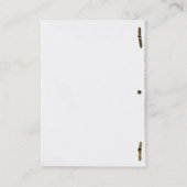 台本II 名刺 (裏面)