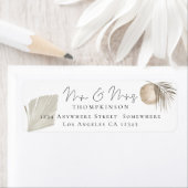 台本Mr.Mrs. Pampas Grass Return Name Address ラベル (インサイチュ)