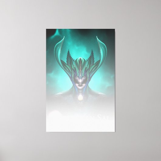 台東山サイシャドウブルーTELGRキャンバス印刷 キャンバスプリント (正面)