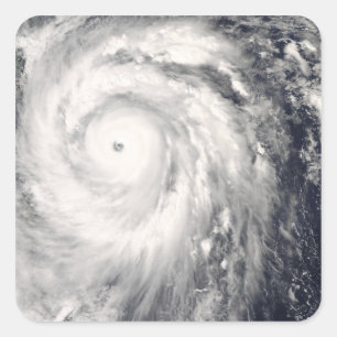 台湾およびフィリピンを離れた台風Jangmi スクエアシール