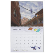 台湾のイラストカレンダー カレンダー (1月 2027)