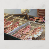 台湾のインプレッション/焼きイカ ポストカード (正面)