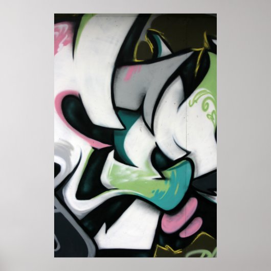 台湾のグラフィティ、台北、台湾 ポスター (正面)