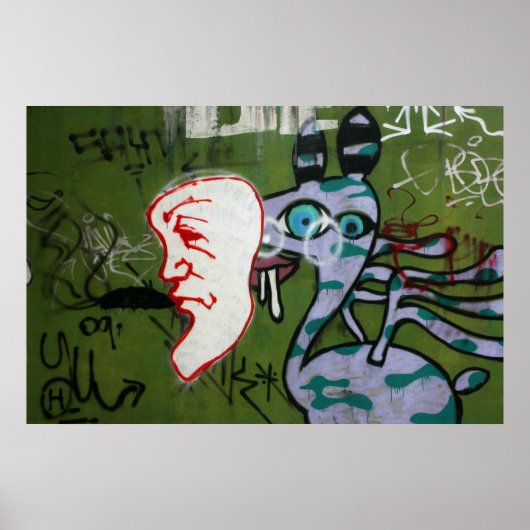 台湾のグラフィティ、台北、台湾 ポスター (正面)