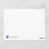 台湾のグラフィティ、台北、台湾 ポストカード (裏面)