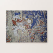 台湾のヴィンテージの芸術 ジグソーパズル (横)