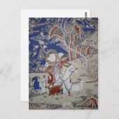 台湾のヴィンテージ芸術 ポストカード (正面/裏面)