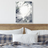 台湾の台風モラコット キャンバスプリント (インサイチュ (寝室))