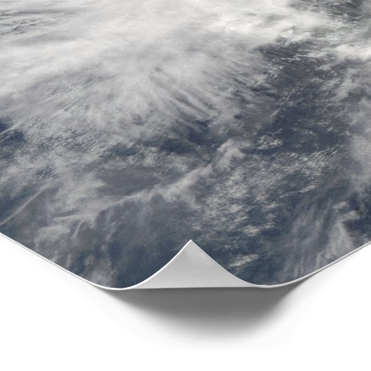 台湾の台風モラコット ポスター (角)