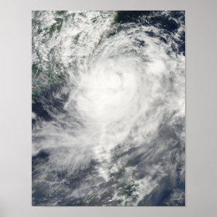 台湾の台風モラコット ポスター