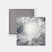台湾の台風モラコット マグネット (正面/裏面)